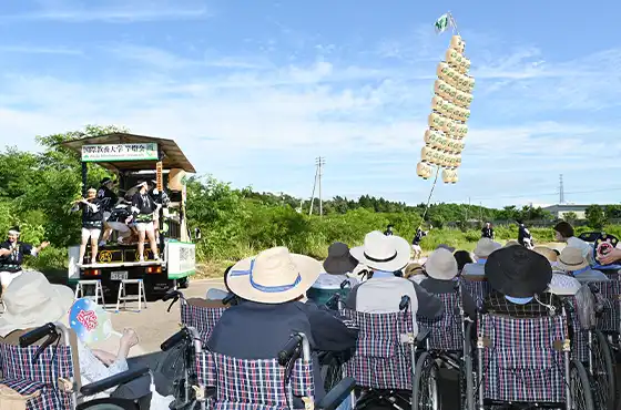 「竿燈会」の写真